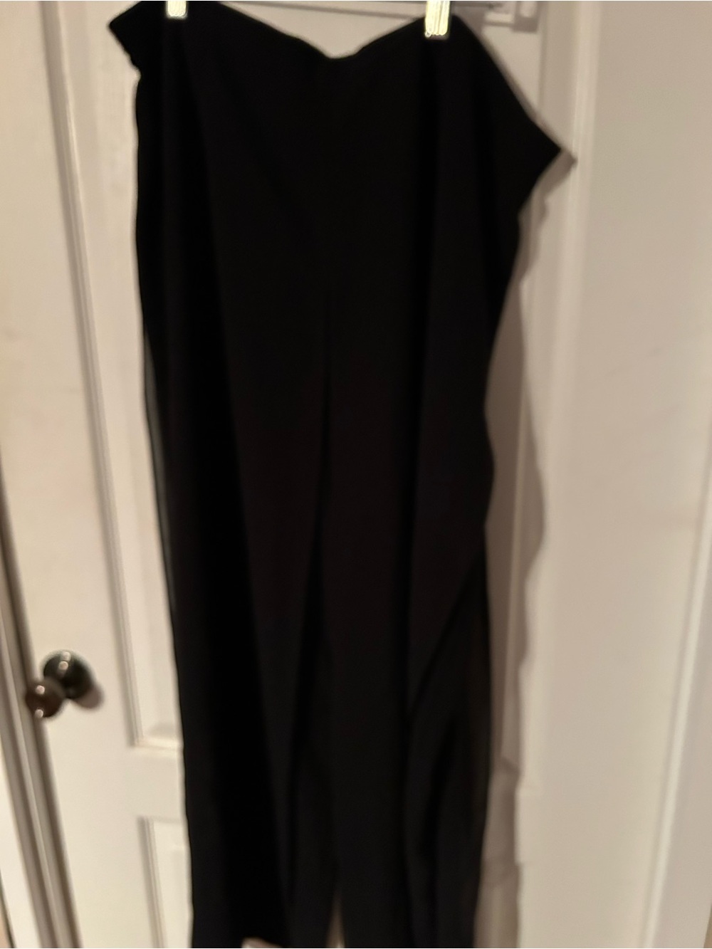 Black Wide-Leg Women's Jumpsuit